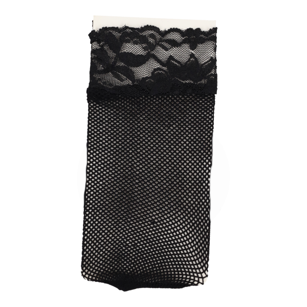 FASHION SOCKS Γυναικεία Κοντά Διχτυωτά Καλτσάκια με Δαντέλα