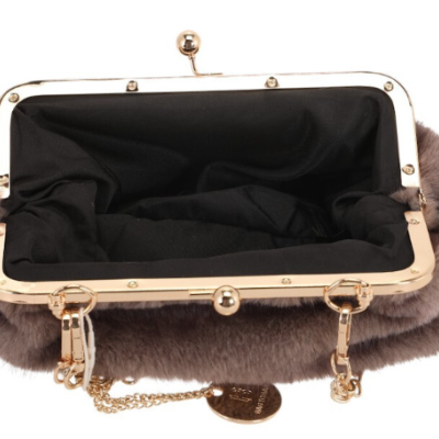 BAG TO BAG Γυναικείο Βραδινό Τσαντάκι Με Αλυσίδα και Ιδιαίτερο Κούμππωμα Κλιπς BAG TO BAG Γυναικείο Βραδινό Τσαντάκι Με Αλυσίδα και Ιδιαίτερο Κούμππωμα Κλιπς