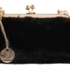 BAG TO BAG Γυναικείο Βραδινό Τσαντάκι Με Αλυσίδα και Ιδιαίτερο Κούμππωμα Κλιπς
