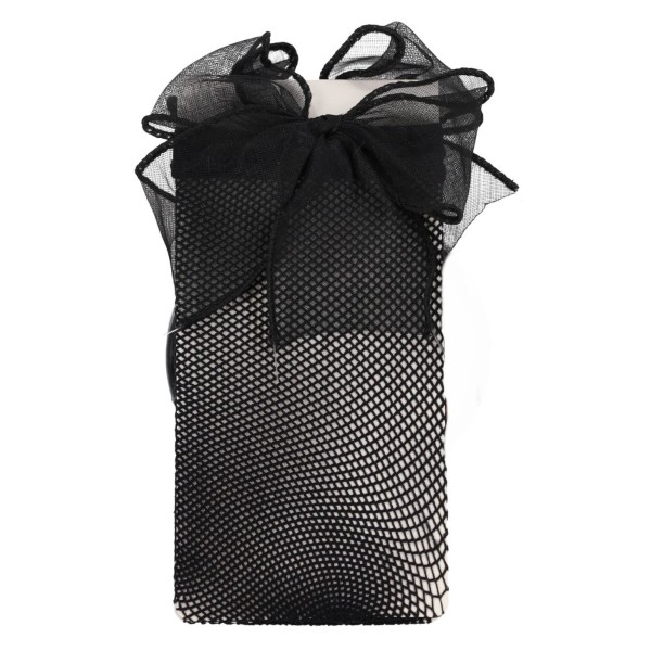 FASHION SOCKS Γυναικεία Κοντά Διχτυωτά Καλτσάκια με Φιόγκο