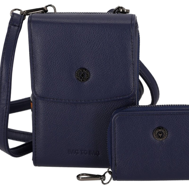 BAG TO BAG Γυναικεία Τσάντα Χιαστί με Μικρό Πορτοφολάκι BAG TO BAG Γυναικεία Τσάντα Χιαστί με Μικρό Πορτοφολάκι