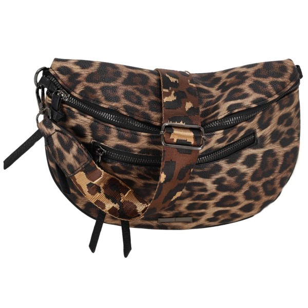 BAG TO BAG Γυναικείο Τσαντάκι Μέσης -Animal Print