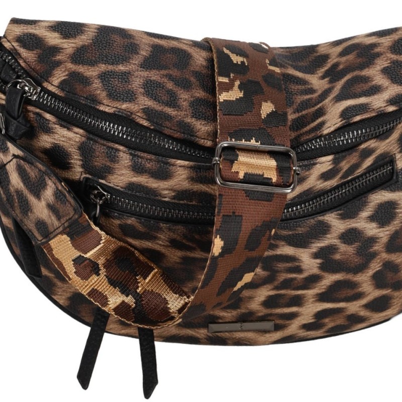 BAG TO BAG Γυναικείο Τσαντάκι Μέσης -Animal Print