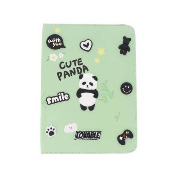 Book Cover Θήκη Tablet Με Σχέδιο Panda (Universal 8'')