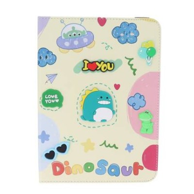 Book Cover Θήκη Tablet Με Σχέδιο Dinosaur (Universal 8'')