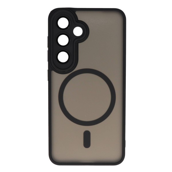 B.D.L Back Cover Θήκη Με Magsafe Και Τζαμάκι Κάμερας (Samsung Galaxy S24 FE) Αξεσουάρ Κινητών/Tablet