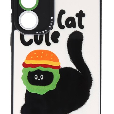 Cookover Back Cover Θήκη Με Σχέδιο Γάτα (Samsung Galaxy S24 FE) Cookover Back Cover Θήκη Με Σχέδιο Γάτα (Samsung Galaxy S24 FE)