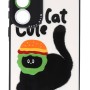 Cookover Back Cover Θήκη Με Σχέδιο Γάτα (Samsung Galaxy S24 FE)