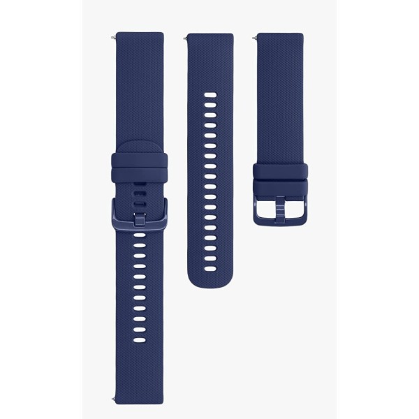 Λουράκι Σιλικόνης Με Μεταλλική Αγκράφα Για Smartwatch 22mm Αξεσουάρ Κινητών/Tablet