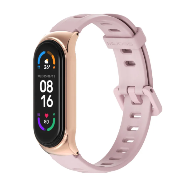 Mijobs Λουράκι Σιλικόνης (Xiaomi Mi Band 7)