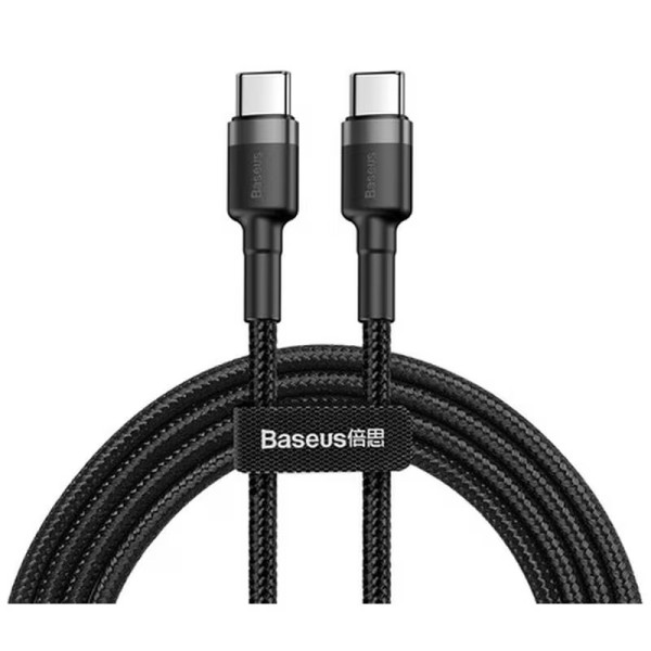 Baseus PD Certified USB-C σε USB-C Καλώδιο Φόρτισης 60W 1m