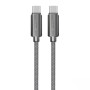 Earldom EC-194C-C USB-C σε USB-C Καλώδιο Φόρτισης 60W 3m Μαύρο