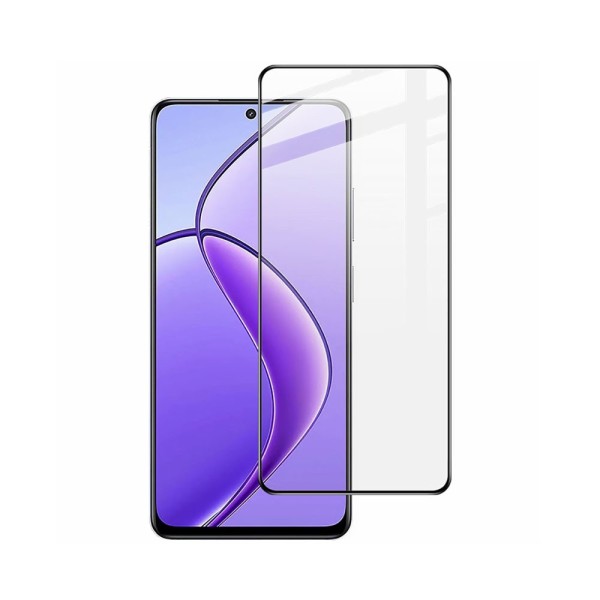Siipro Fullscreen Tempered Glass Μαύρο (Realme 12 5G)