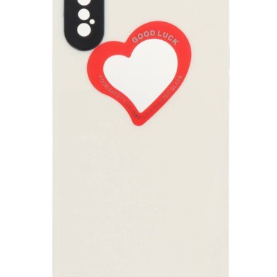Back Cover Θήκη Σιλικόνης Με Σχέδιο Κάρδια (Iphone X & Iphone Xs)