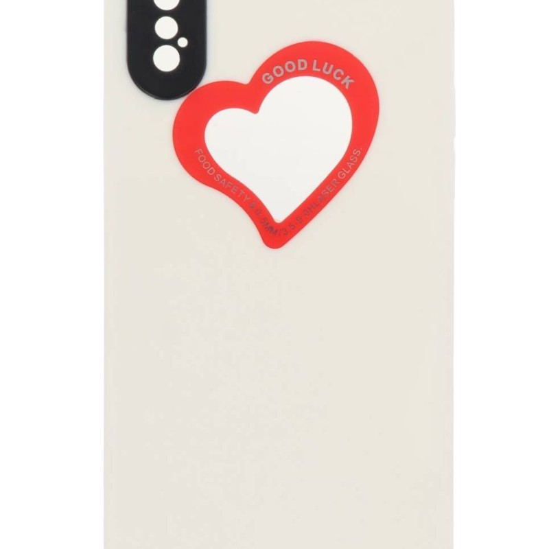 Back Cover Θήκη Σιλικόνης Με Σχέδιο Κάρδια (Iphone X & Iphone Xs)