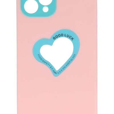 Back Cover Θήκη Σιλικόνης Με Σχέδιο Καρδιά (Iphone 11 Pro Max)