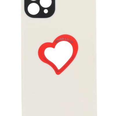 Back Cover Θήκη Σιλικόνης Με Σχέδιο Καρδιά (Iphone 11 Pro Max)