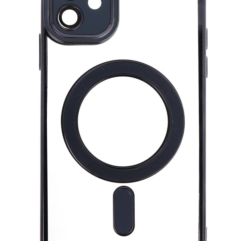 Θήκη Back Cover Σιλικόνης Με Τζαμάκι Κάμερας Και Magsafe (Iphone 11)
