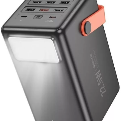 Hoco J142 Power Bank 100000mAh 22.5W με 6 Θύρες USB-A και 2 Θύρες USB-C