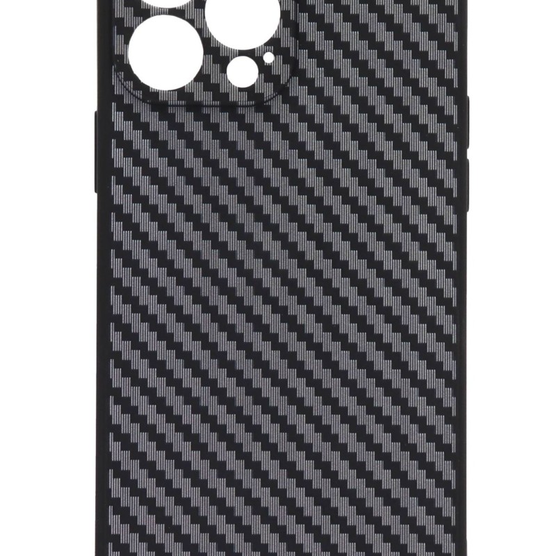 Back Cover Θήκη Σιλικόνης Carbon (Iphone 13 Pro Max)