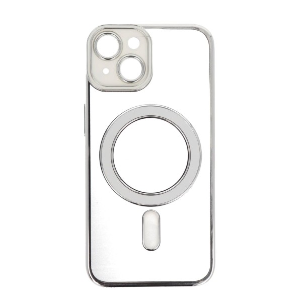 IRIS Back Cover Θήκη Σιλικόνης Με Τζαμάκι Κάμερας Και Magsafe (Iphone 14) Αξεσουάρ Κινητών/Tablet