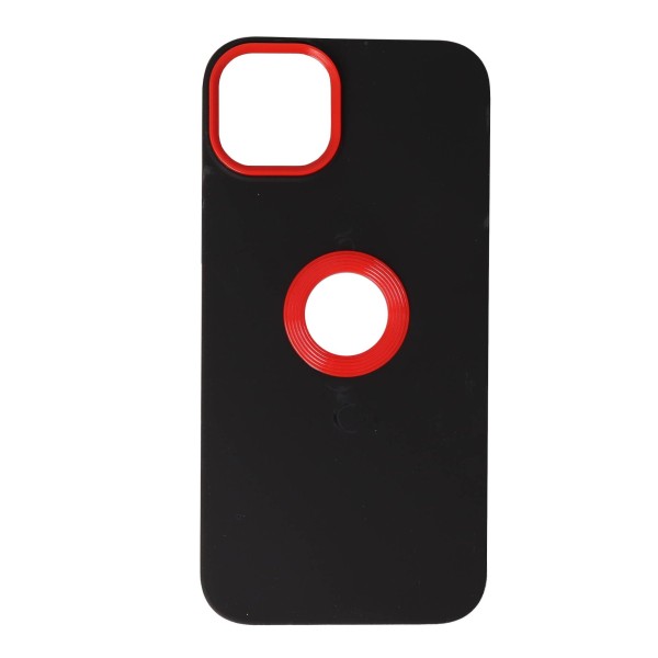 B.D.L Θήκη Back Cover Σιλικόνης With Logo Hole (Iphone 14 Plus) Αξεσουάρ Κινητών/Tablet