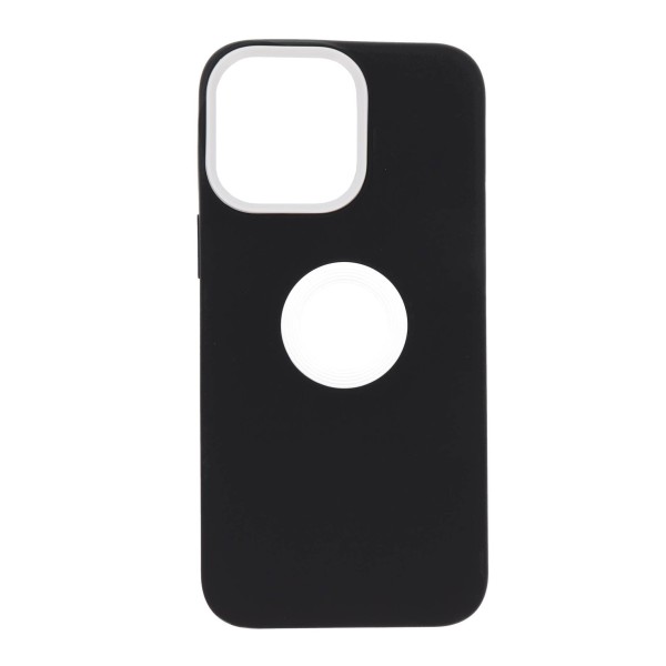 B.D.L Back Cover Θήκη Σιλικόνης With Logo Hole (Iphone 14 Pro Max)