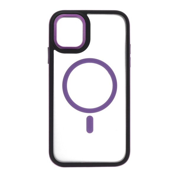 Back Cover Θήκη Magsafe Με Ματ Όψη Διάφανη (Iphone 15)