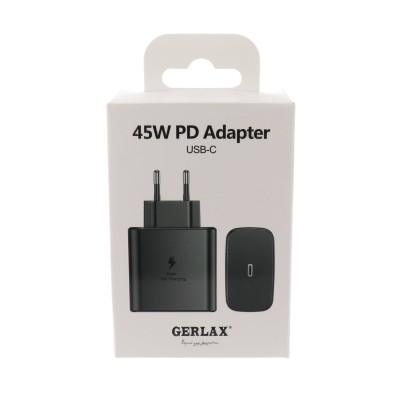 Gerlax A12S Αντάπτορας Πρίζας USB-C PD 45W