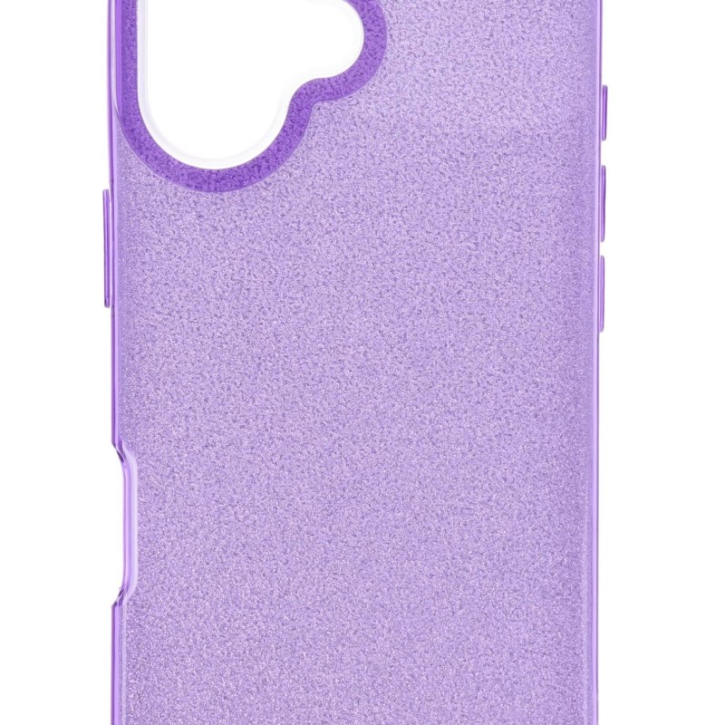 Back Cover Θήκη Σιλικόνης Με Γκλίτερ (Iphone 17)