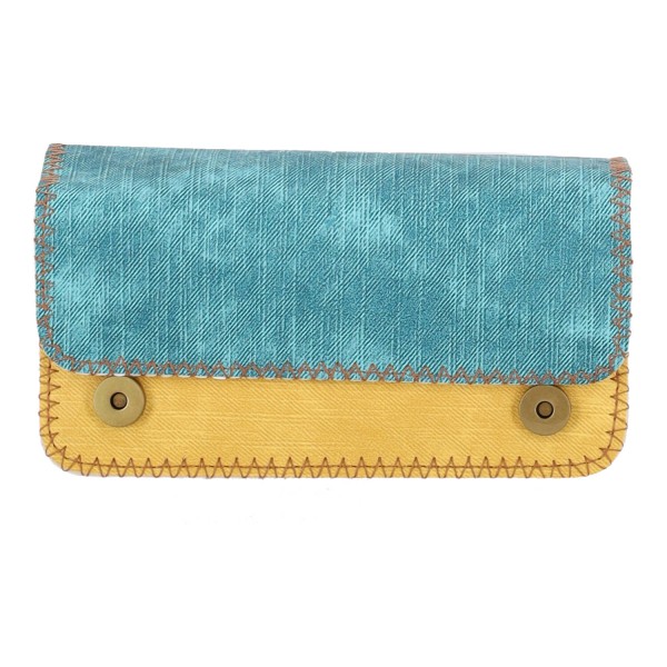 Pithia CA-28 Καπνοθήκη Δερματίνη με Κούμπωμα