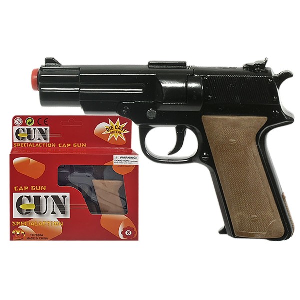 Παιχνίδι Πιστόλι μεταλλικό 8σφαιρο