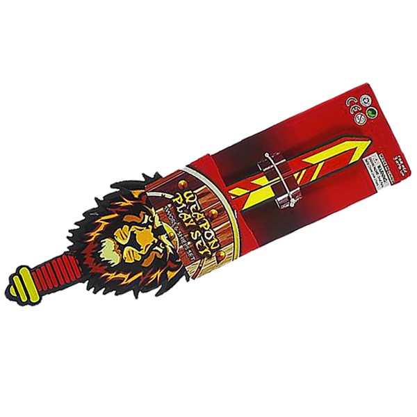 Σπαθί από μαλακό υλικό με λιοντάρι