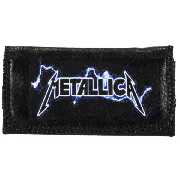 Atomic Καπνοθήκη Δερματίνη με Μαγνητικό Κούμπωμα -Metallica