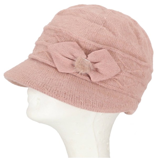 Q&Y Γυναικεία Τραγιάσκα Με Γείσο Και Επένδυση