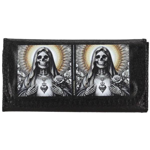 Atomic Καπνοθήκη Δερματίνη με Μαγνητικό Κούμπωμα -Skeleton with Veil