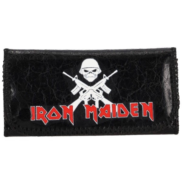 Atomic Καπνοθήκη Δερματίνη με Μαγνητικό Κούμπωμα -Iron Maiden