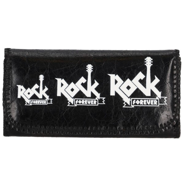 Atomic Καπνοθήκη Δερματίνη με Μαγνητικό Κούμπωμα -Rock Forever