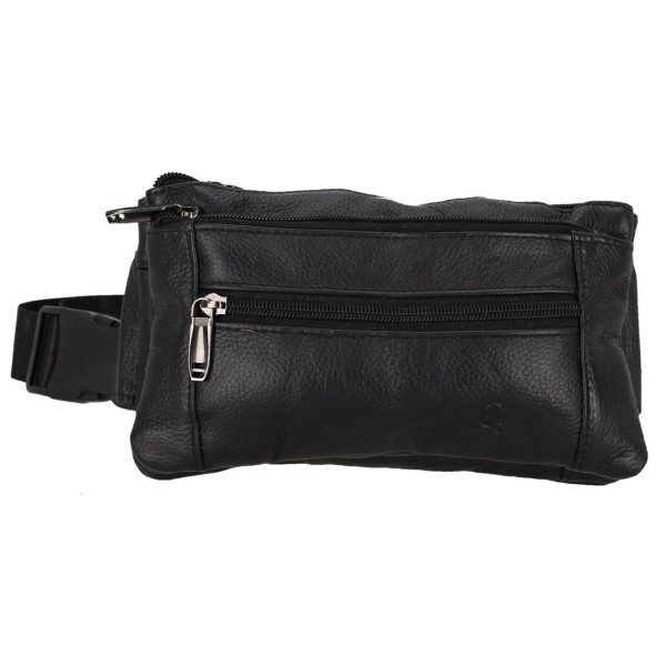 GENUINE LEATHER Ανδρικό Τσαντάκι Μέσης Δερμάτινο