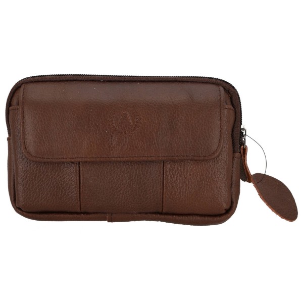 Ανδρικό Τσαντάκι Ζώνης Δερμάτινο