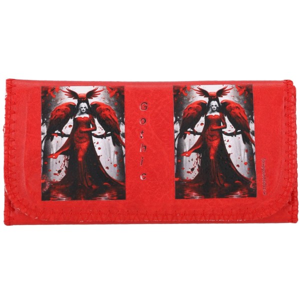 Atomic Καπνοθήκη Δερματίνη με Μαγνητικό Κούμπωμα -Gothic