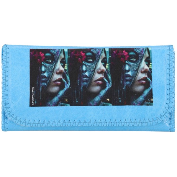 Atomic Καπνοθήκη Δερματίνη με Μαγνητικό Κούμπωμα -Woman