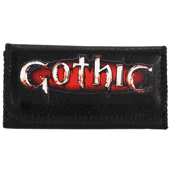 Atomic Καπνοθήκη Δερματίνη με Μαγνητικό Κούμπωμα -Gothic