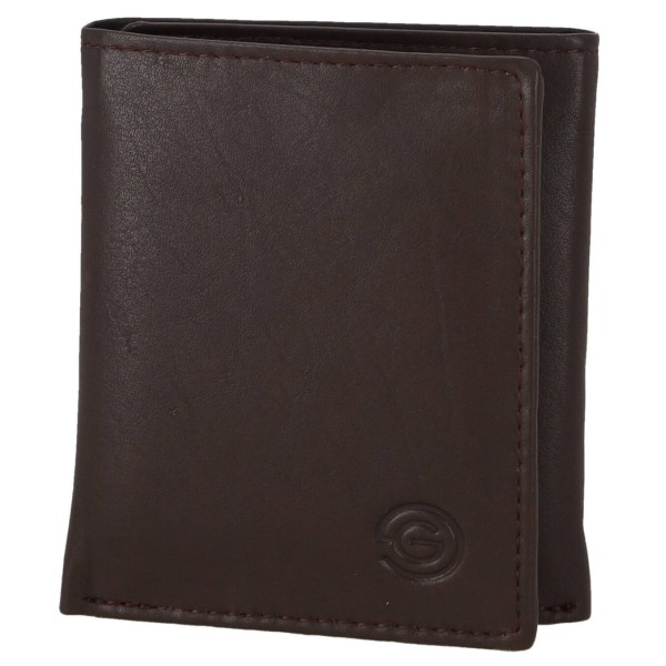 GENUINE LEATHER Ανδρικό Πορτοφόλι/Kαρτοθήκη Δερμάτινο