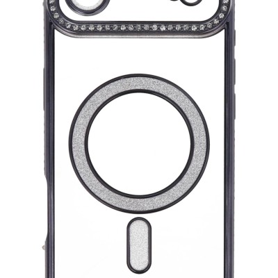 LinkPlus Back Cover Θήκη Σιλικόνης Με Τζαμάκι Κάμερας, Magsafe, Στρασάκια Και Γκλίτερ (Iphone 17 Air)