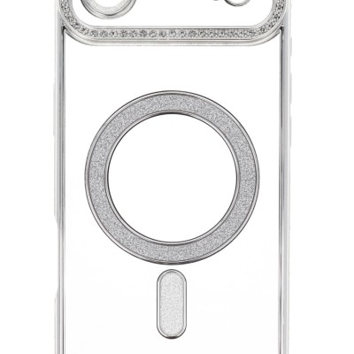 LinkPlus Back Cover Θήκη Σιλικόνης Με Τζαμάκι Κάμερας, Magsafe, Στρασάκια Και Γκλίτερ (Iphone 17 Air)