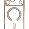 LinkPlus Back Cover Θήκη Σιλικόνης Με Τζαμάκι Κάμερας, Magsafe, Στρασάκια Και Γκλίτερ (Iphone 17 Pro Max)