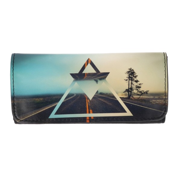 Tfar Καπνοθήκη Δερματίνη Με Μαγνητικό Κούμπωμα-  Pink Floyd