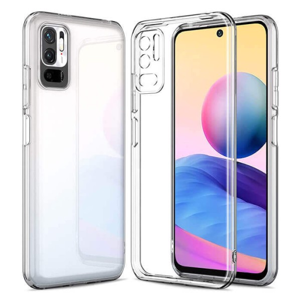 Siipro Θήκη Back Cover Σιλικόνης Διάφανη 1.5 mm (Xiaomi Redmi Note 10 5G & Xiaomi Poco M3 Pro)