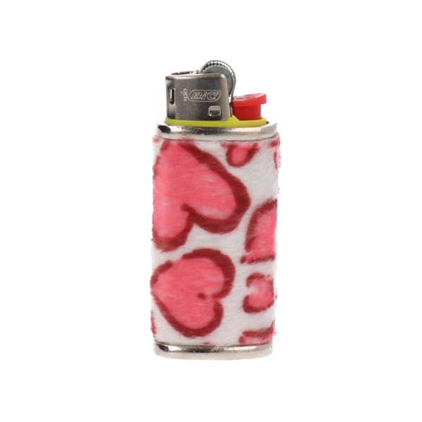 Αναπτήρας Με Μεταλλική Θήκη Και Σχέδιο Καρδιές Είδη Καπνιστού